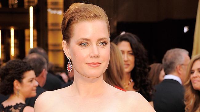 Amy Adams hits the Oscars red carpet.