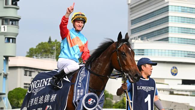Zac Purton has given the new jockey league a glowing endorsement Picture: Vince Caligiuri/Getty Images