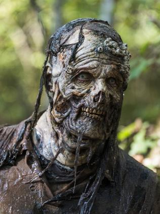 A walker from The Walking Dead.