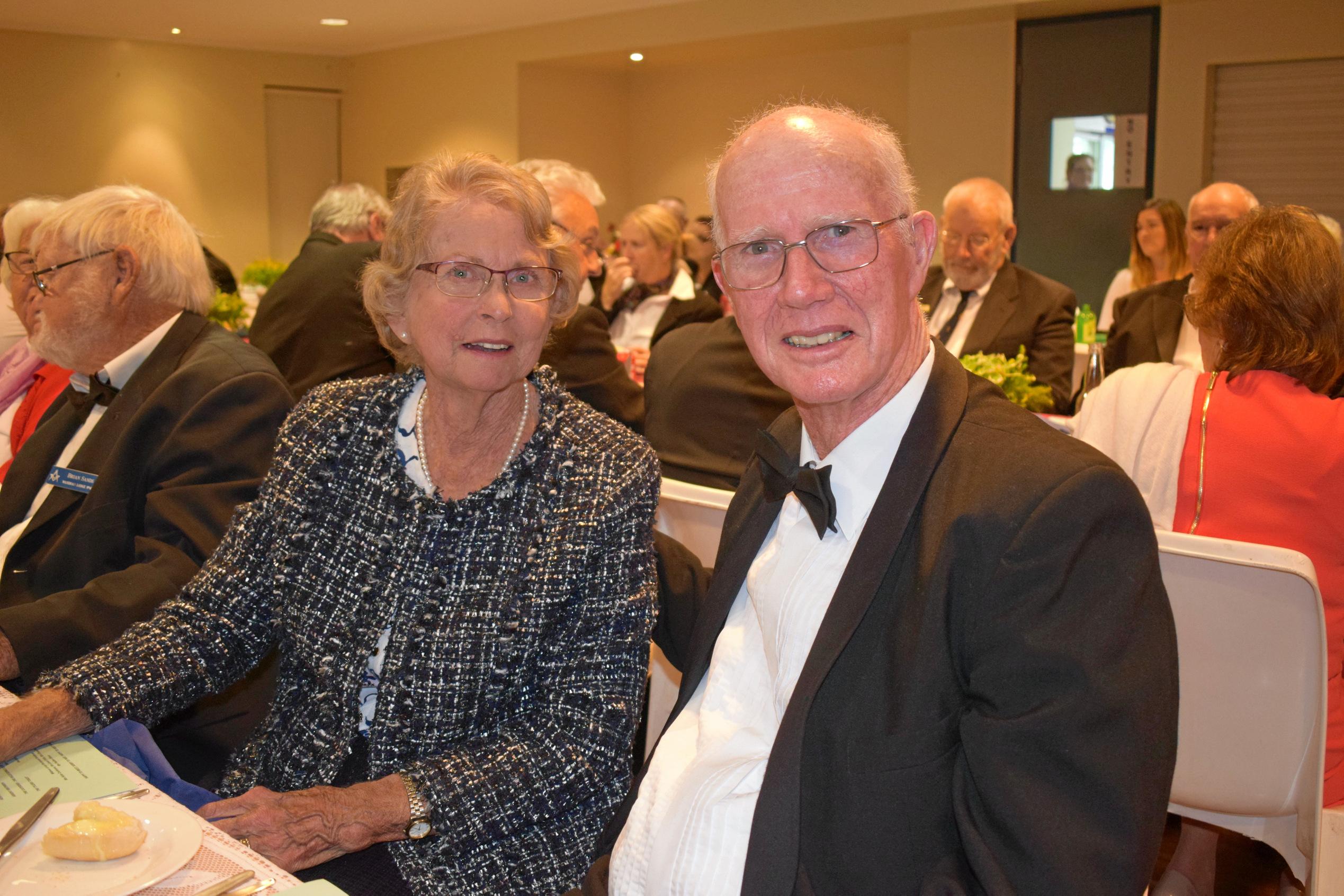 Veronica and Scott Skerman from Wandoan at the Murilla Masonic Lodge 100th Birthday banquet. Picture: Kate McCormack