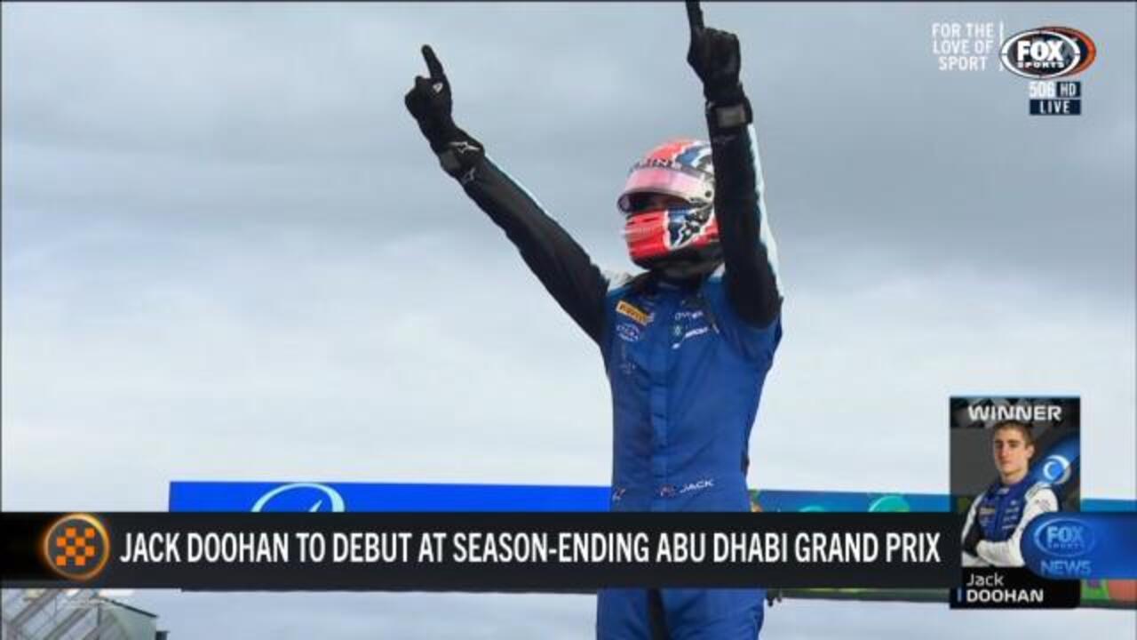 Doohan to make F1 debut in Abu-Dhabi