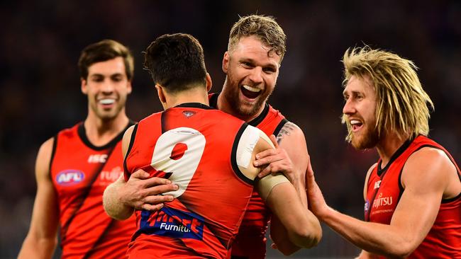 Jake Stringer and Dyson Heppell are both out of Essendon’s team.