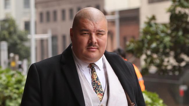 ‘Aussie Cossack’ Simeon Boikov outside Downing Centre Courts, Sydney CBD. Picture: NCA NewsWire / Damian Shaw