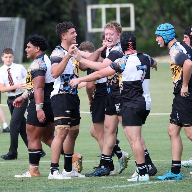 AIC First XV rugby Iona College vs St Peters, Indooroopilly. Picture: Liam Kidston
