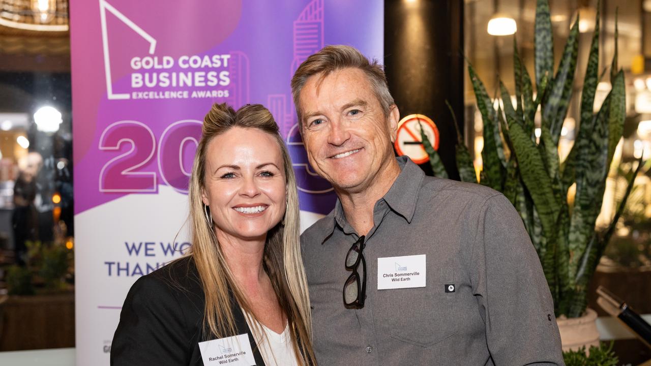 Rachel Somerville and Chris Somerville Gold Coast Business Excellence Awards for The Pulse Picture: Celeste Humphrey