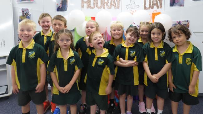 My First Year: Yarraman State School Preps. Alexander, Asher, Henry, Hudson, Huxley, Jessica, Maddison, Marley, Nikita, Thomas and Zoe.