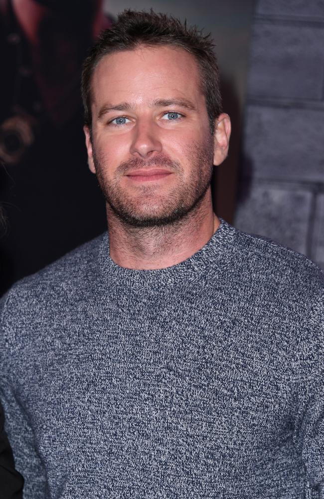 Actor Armie Hammer. Picture: Jon Kopaloff/Getty Images