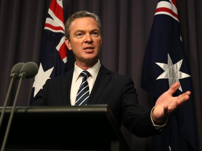 Go to uni, kids … Education Minister Christopher Pyne.