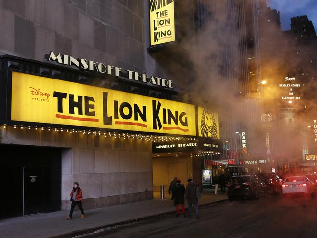 <i>The Lion King </i>continues to be a big draw on Broadway. Picture: Stuart Ramson