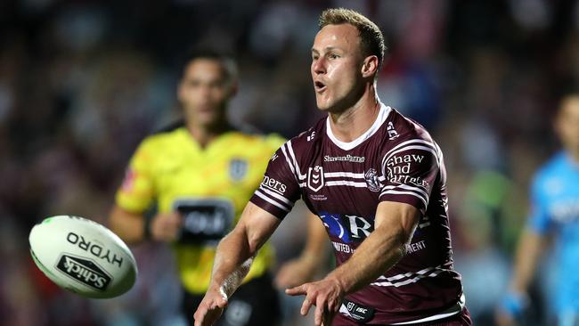 Daly Cherry-Evans was a key cog for both the Maroons and the Sea Eagles. Picture. Phil Hillyard