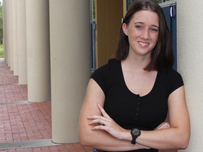 TOP MARKS: Bundaberg State High School dux Teagan Gleeson now works as an Exercise Physiologist and Clinical pilates Instructor.