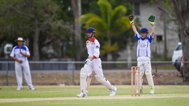 Wicketkeeper Logan Beutel. Picture: Brian Cassidy