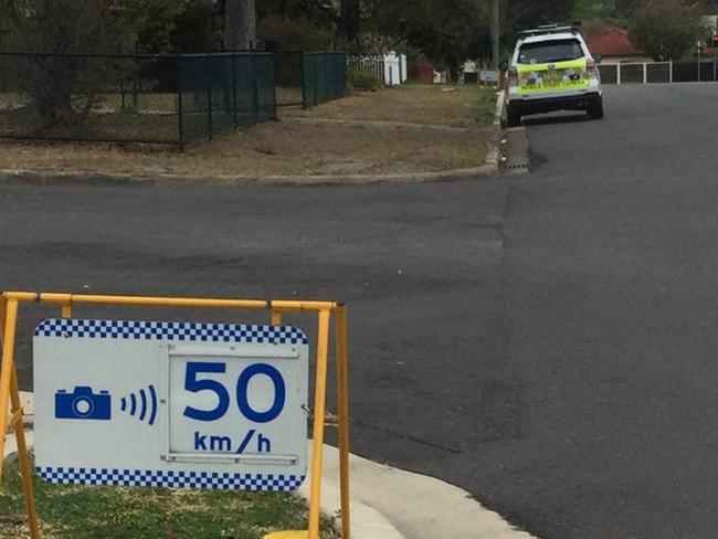 Mobile speed camera warning signs which make drivers aware that they are approaching  a camera vehicle will cease to be used in NSW. Supplied