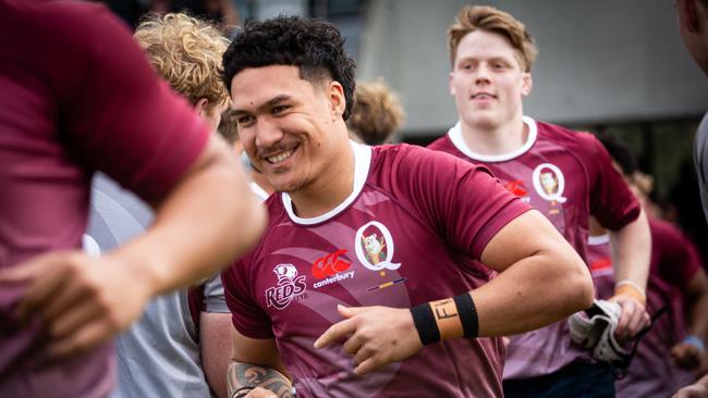 Queensland Reds under 18s v New South Wales under 18s. Picture courtesy of Tom Primmer/QRU.