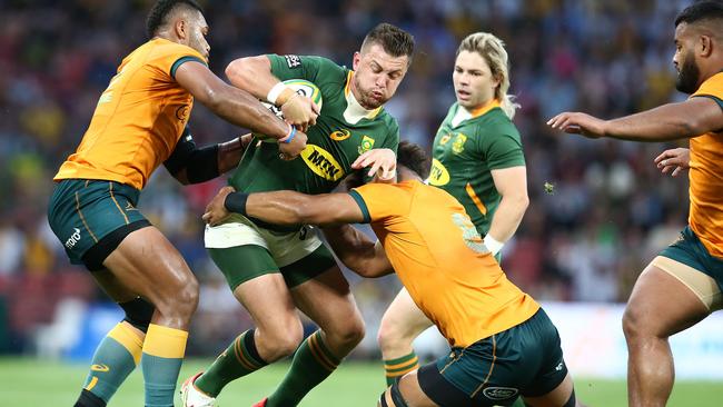 World Rugby is set to limit full contact at training. Picture: Jono Searle / Getty Images