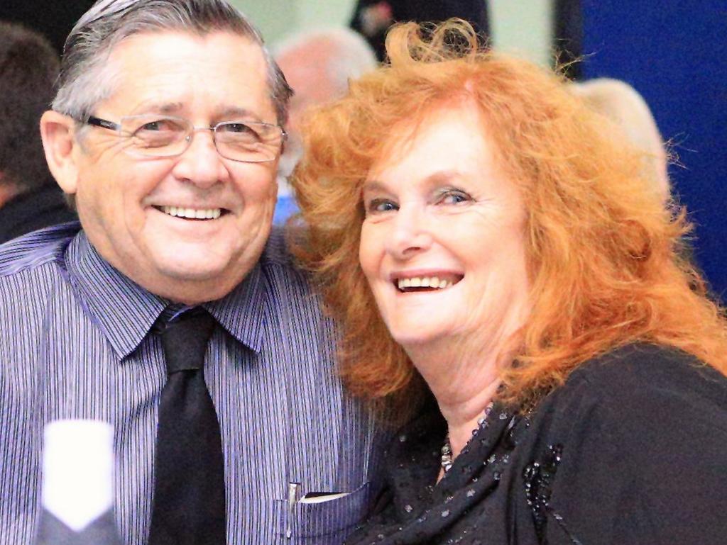 Ted Sorensen with wife Jenny at a Hervey Bay RSL Gala Dinner. Photo: Brendan Bufi / Fraser Coast Chronicle