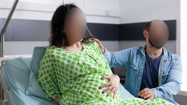 The man readily admitted he wasn't able to support his wife during her labour due to panic getting the best of him. Picture: iStock