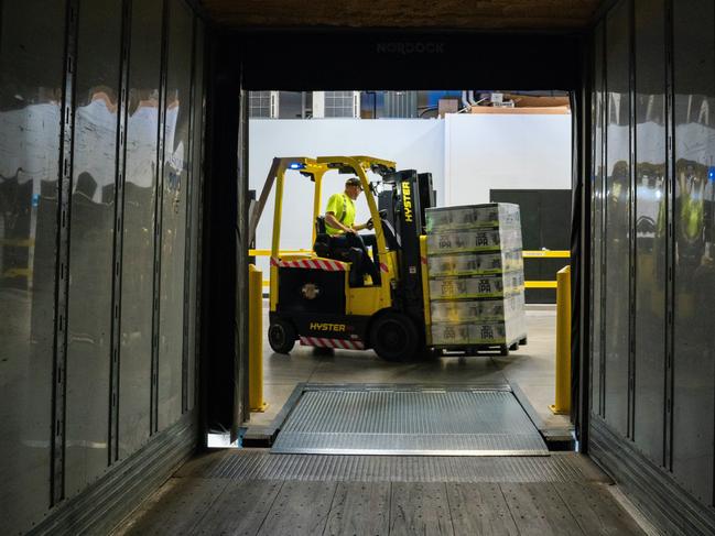Generic forklift driving pic. Picture: Unsplash