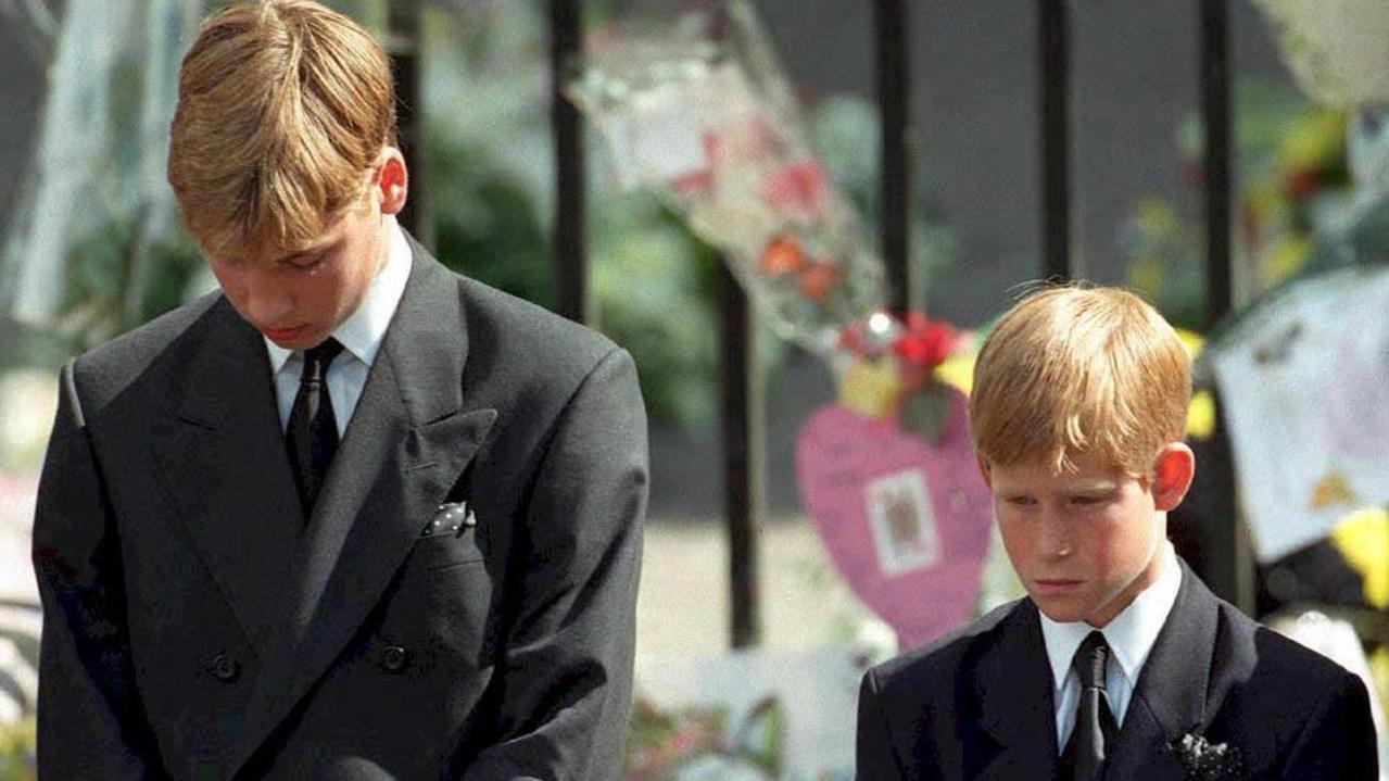 Prince William was 15 when Diana died. Picture: AFP.