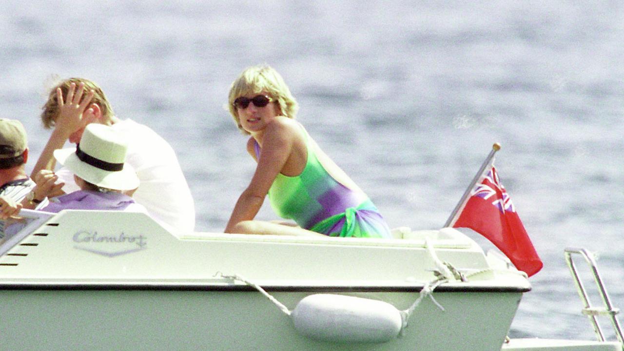 Diana, Princess Of Wales in St Tropez in the summer of 1997, shortly before she was killed in a car crash in Paris. picture: Michel Dufour/WireImage