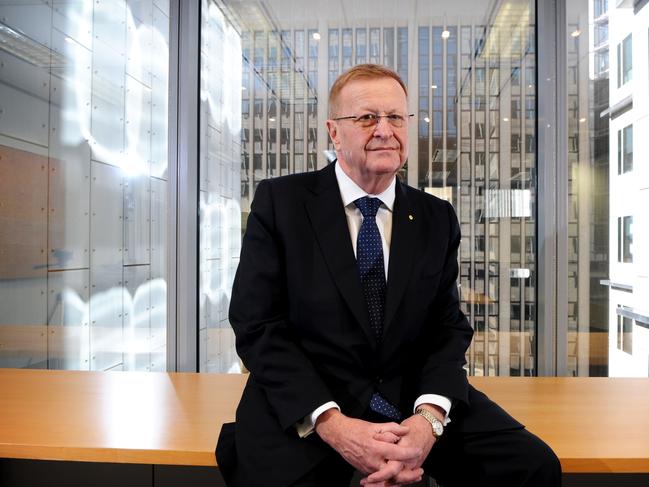 LEGAL AFFAIRS: John Coates, president of the Australian Olympic Committee and president of the International Court of Arbitration for Sport, is pictured in his Sydney office. Pic: Dan Himbrechts