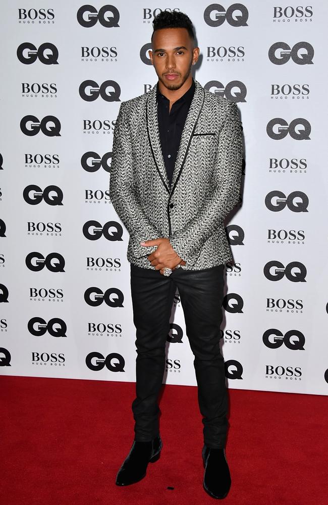 Lewis Hamilton arrives for GQ Men Of The Year Awards 2016 at Tate Modern on September 6, 2016 in London, England. Picture: Getty