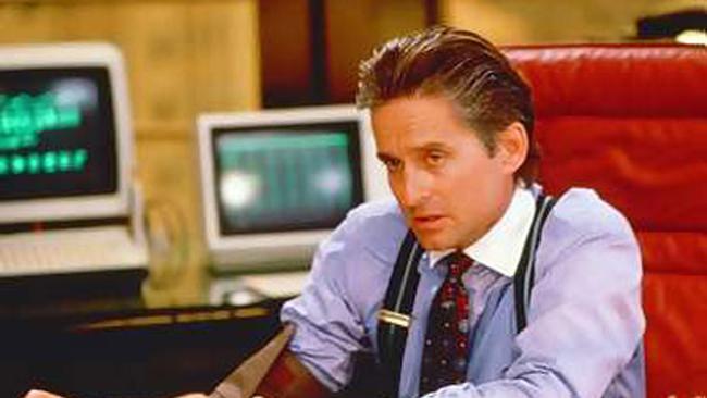 Michael Douglas stars as Gordon Gekko in 1987 classic Wall Street