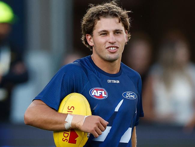 Jhye Clark had 13 disposals for just 13 points against St Kilda. Picture: Michael Willson/AFL Photos via Getty Images