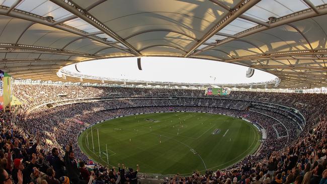 Optus Stadium in Perth will host the AFL grand final. Picture: Paul Kane/Getty Images