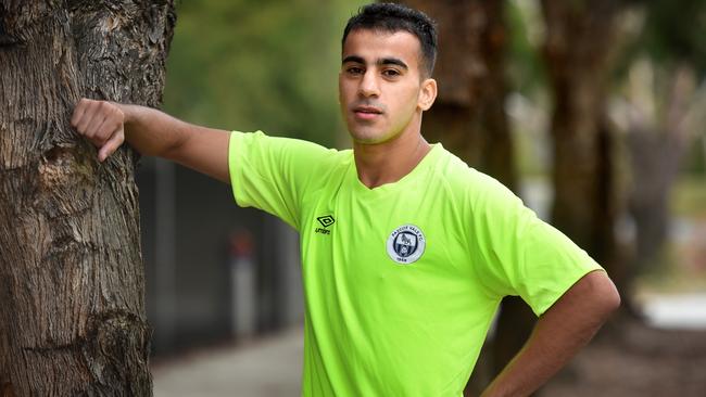 Hakeem Al-Araibi has dreams of playing in the A-League. Picture: Tony Gough 