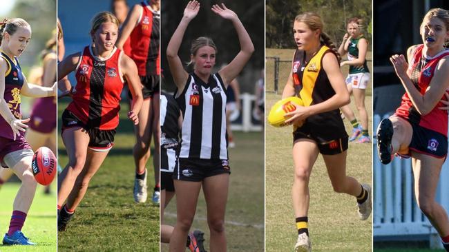 Future AFLW players in Queensland.