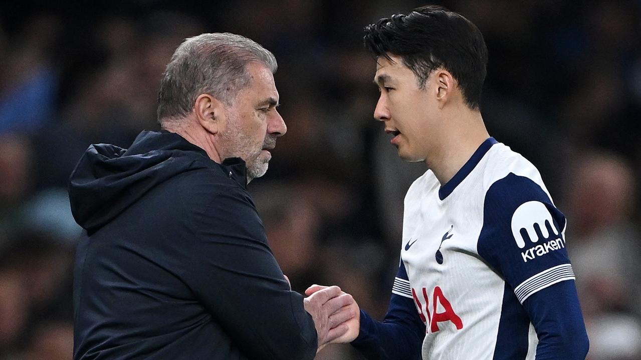 Superstar Son Heung-Min has penned an emotional message to Postecoglou. (Photo by Shaun Botterill/Getty Images)