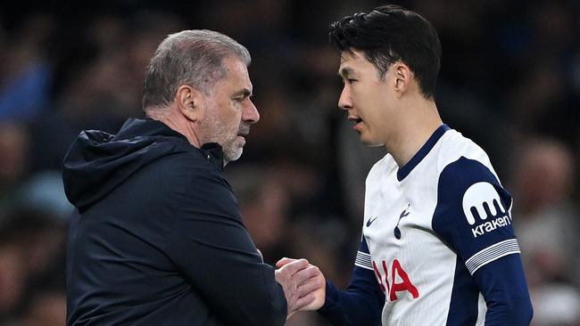 Superstar Son Heung-Min has penned an emotional message to Postecoglou. (Photo by Shaun Botterill/Getty Images)