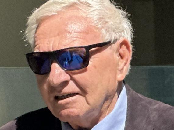 Disgraced AFL legend Barry Cable faced the Perth Magistrate’s Court on Thursday October 31 over historical sexual abuse claims that occurred more than five decades ago. Picture: NewsWire/ Emma Kirk