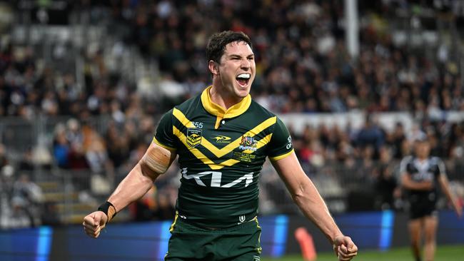 Mitchell Moses is looking forward to moving on from a rollercoaster 2024. Picture: NRL Photos