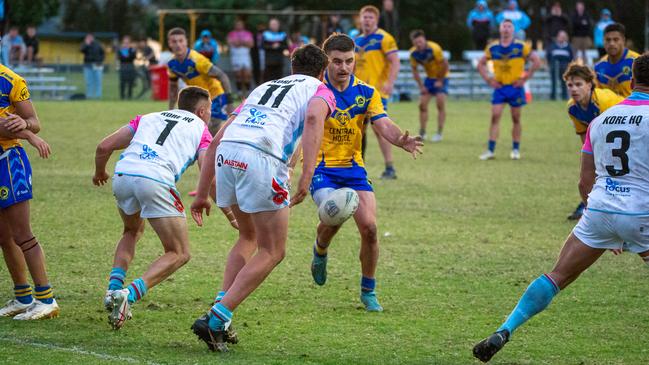 Blair Grant performed admirably for the Warilla-Lake South Gorillas. Picture: Thomas Lisson