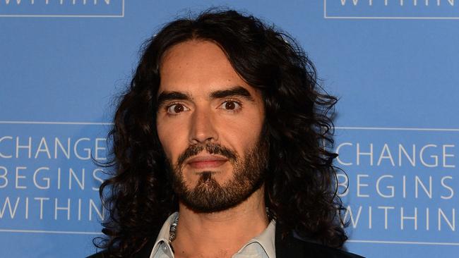 Russell Brand will not be appearing at Wanderlust festival events which are due to be held in Melbourne, Sydney and Brisbane in February. Picture: AFP