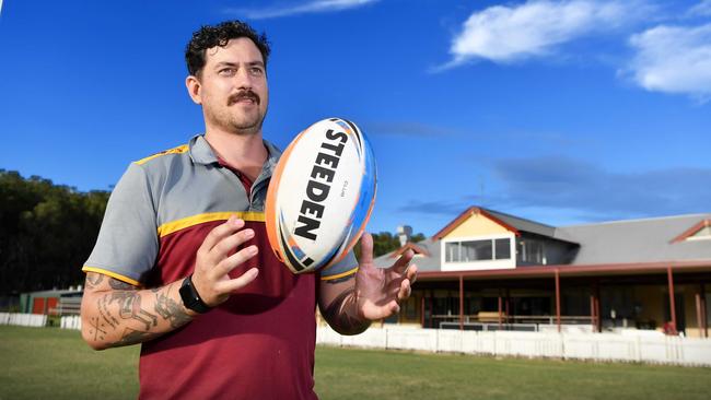 Coolum Colts rugby league club president, Simon Kidman. Picture: Patrick Woods.