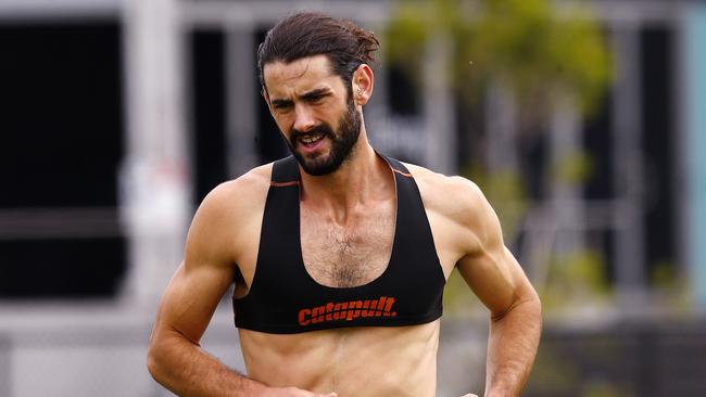 Collingwood ruckman Brodie Grundy is clear to play in Round 1. Picture: Michael Klein.