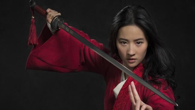 Yifei Liu as the title role in Mulan, which was postponed due to COVID-19 and will now release next month.