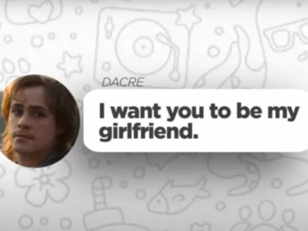 US woman believed she was in a relationship with Dacre Montgomery. Picture: YouTube/Catfished