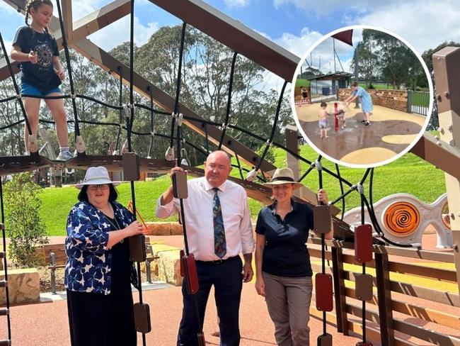 The Brickpit Park playground has been upgraded and is now opened to the public. Picture: Tileah Dobson