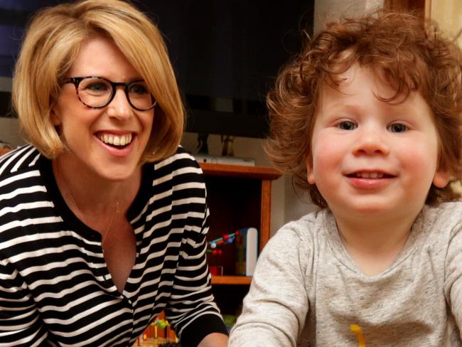 Mikki Silverman has stepped back from a role in senior management at Coles to take on the CEO position of a small company, where she can work three days a week and still spend time with her son, Raphael, 15 months.