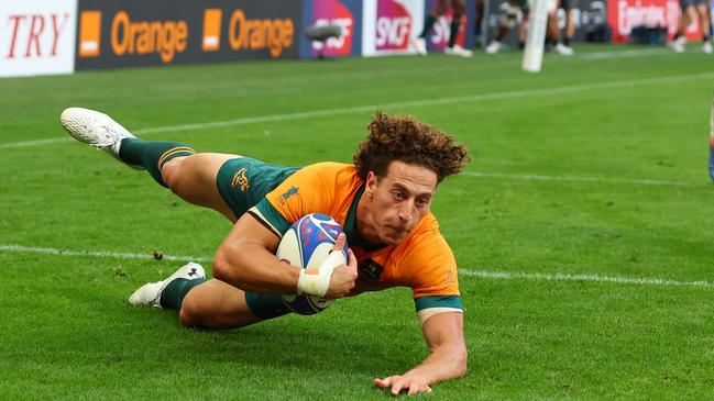 Wallabies winger Mark Nawaqanitawase has signed with NRL club Sydney Roosters for 2025 Picture: Getty Images