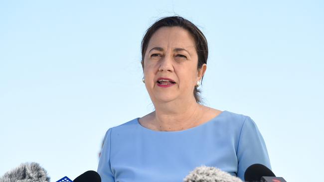 Premier Annastacia Palaszczuk has issued a renewed plea for people to get vaccinated. Picture: Matt Roberts