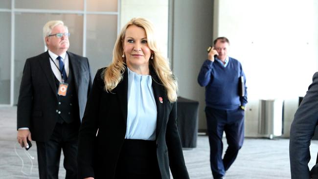 CEO Elizabeth Gaines at Fortescue Metals AGM in Perth Convention Centre. Picture: Colin Murty/ The Australian