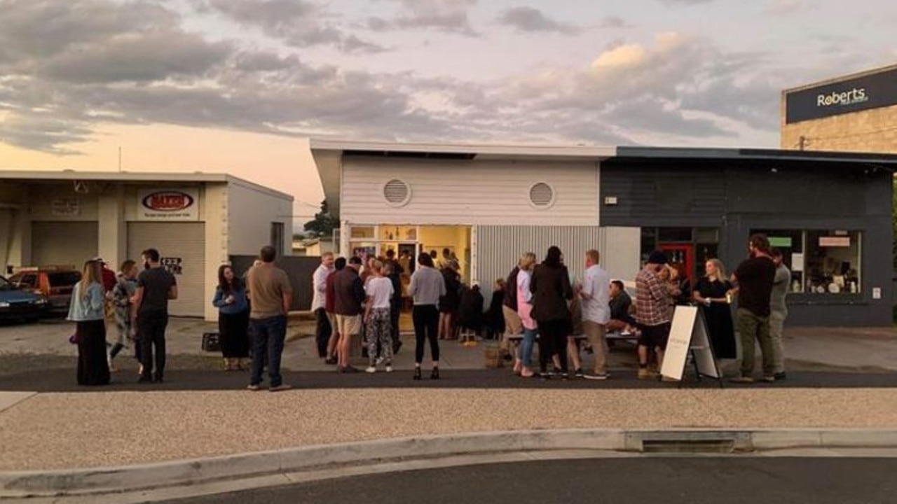 Heaving crowds at Governors Bicheno, which opened in mid-2021 and hosts regular events. Picture: Instagram