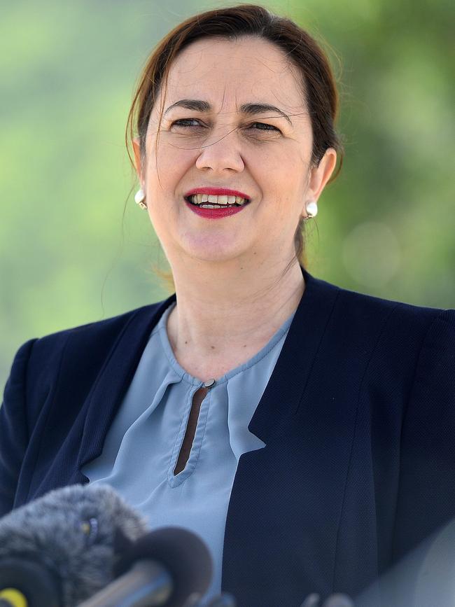 Queensland Premier Annastacia Palaszczuk. Picture: Matt Taylor