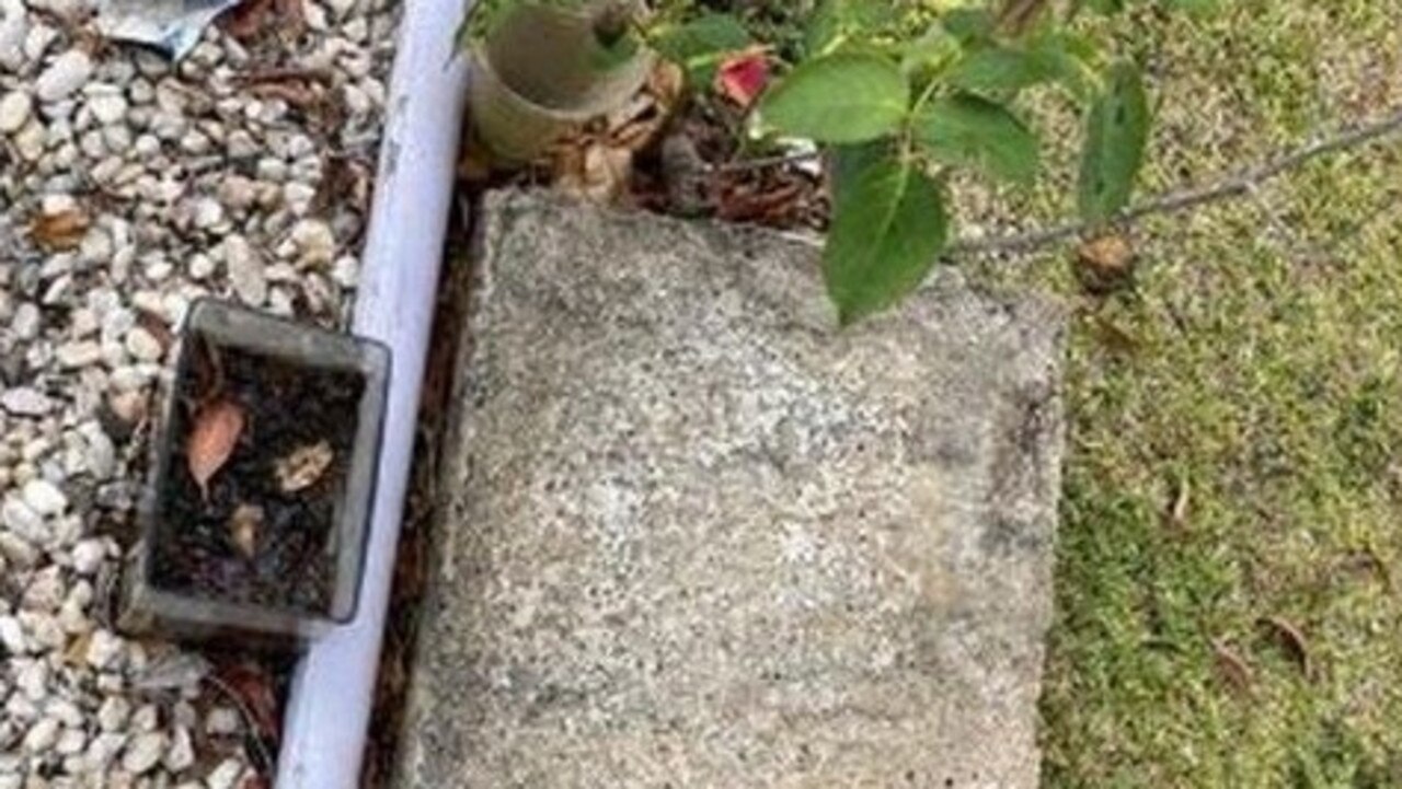 Queensland Police are working to find out how many cemeteries may have been defaced. Picture: Supplied