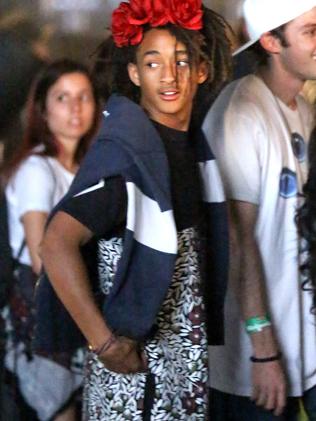 Jaden Smith wears a DRESS to prom with Hunger Games' Amandla